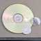 Plastikowy samoprzylepny krążek do mocowania CD fi 35 mm przezroczysty