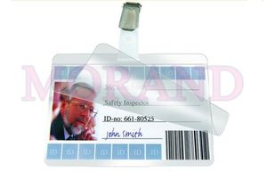 Metalowe klipsy do identyfikatorów IDS
