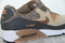 Buty damskie Nike Air Max 90 BRĄZOWE jesienno - zimowe 768887-201