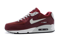 Buty męskie Nike Air Max 90 Essential 537384-605 bordowe