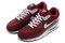 Buty męskie Nike Air Max 90 Essential 537384-605 bordowe