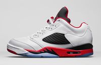 Buty męskie Nike AIR JORDAN 5 RETRO Low FIRE RED 819171-101