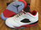 Buty męskie Nike AIR JORDAN 5 RETRO Low FIRE RED 819171-101