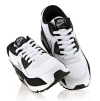 Buty męskie Nike Air Max 90 biało-szaro-czarne