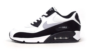 Buty męskie Nike Air Max 90 biało-szaro-czarne