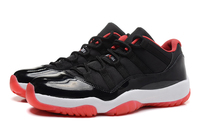 Buty męskie NIKE AIR JORDAN 11 LOW "BRED" 528895-012