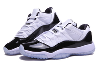 Buty męskie NIKE AIR JORDAN 11 LOW GS CONCORD WHITE BLACK 528895-153