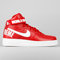 BUTY męskie NIKE AIR FORCE 1 HIGH SUPREME Varsity Red 698696-610