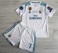 Dziecięcy zestaw piłkarski Real Madryt FINAL KYIV 2018 Adidas (koszulka+spodenki) #7 Ronaldo