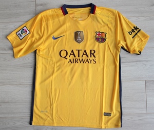 Koszulka piłkarska FC BARCELONA Retro Away 15/16 NIKE #10 Messi