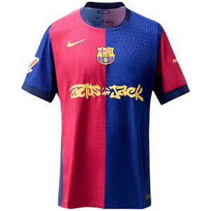 Koszulka piłkarska FC Barcelona home 24/25 Nike Vapor Match Travis Scott #9 Lewandowski