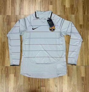 Koszulka piłkarska FC BARCELONA Retro Away long sleeve 2003/04 Nike #10 Ronaldinho