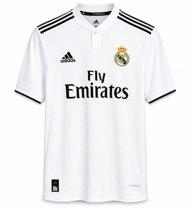 Koszulka piłkarska REAL MADRYT Home authentic Retro 18/19 ADIDAS #9 Benzema