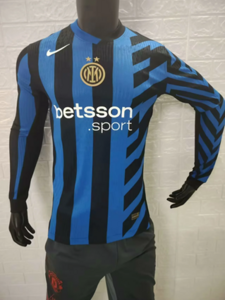 Koszulka piłkarska INTER MEDIOLAN home 24/25 Nike Vapor Match long sleeve #7 Zieliński
