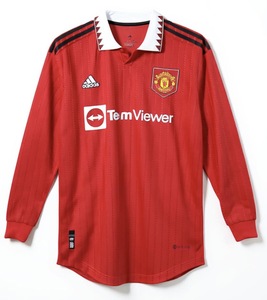 Koszulka piłkarska MANCHESTER UNITED Retro Home long sleevee 2022/23 #7 Ronaldo Adidas