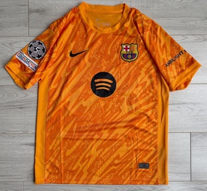 Koszulka bramkarska FC Barcelona Nike 24/25 Orange #25 Szczęsny
