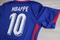 Dziecięcy zestaw piłkarski FRANCJA Home Euro 2024 ADIDAS (koszulka+spodenki+getry) #10 Mbappe