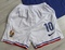Dziecięcy zestaw piłkarski FRANCJA Home Euro 2024 ADIDAS (koszulka+spodenki+getry) #10 Mbappe