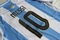 Dziecięcy zestaw piłkarski ARGENTYNA Home Copa America 2024 ADIDAS (koszulka+spodenki+getry) #10 Messi
