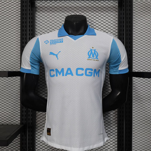 Koszulka piłkarska OLYMPIQUE Marsylia Authentic home 25/26 Puma #10 Greenwood