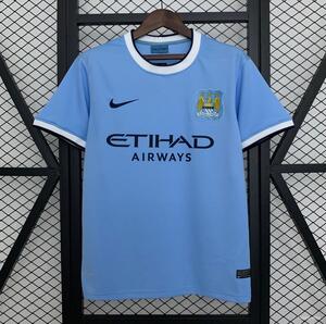 Koszulka piłkarska Manchester City Retro home 2013/14 Nike #16 Kun Aguero