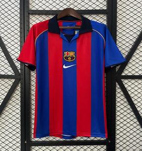 Koszulka piłkarska FC BARCELONA Retro Home 2001/02 Nike #10 Rivaldo