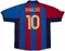Koszulka piłkarska FC BARCELONA Retro Home 2001/02 Nike #10 Rivaldo
