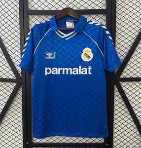 Koszulka piłkarska REAL MADRYT away Retro 86/87 hummel