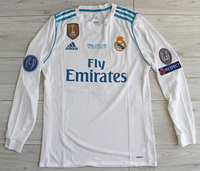 Koszulka piłkarska REAL MADRYT Home Retro 17/18 FINAL KYIV 2018 Adidas ADIZERO #7 Ronaldo