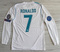 Koszulka piłkarska REAL MADRYT Home Retro 17/18 FINAL KYIV 2018 Adidas ADIZERO #7 Ronaldo