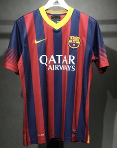 Koszulka piłkarska FC Barcelona home player version Retro 13/14 Nike #11 Neymar Jr.