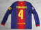 Koszulka piłkarska z długim rękawem FC BARCELONA Home Retro 2012/13 Nike #10 Messi