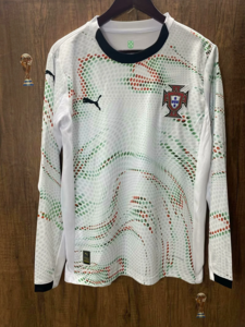 Koszulka piłkarska Portugalia Puma 24/25 away long sleeve #7 Ronaldo