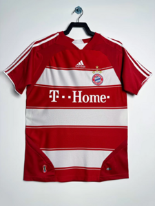 Koszulka piłkarska BAYERN Monachium Home Retro 2007/08 Adidas #21 Lahm