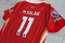 Dziecięcy zestaw piłkarski Liverpool FC Home 24/25 (koszulka+spodenki+getry) #11 Salah