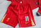 Dziecięcy zestaw piłkarski Liverpool FC Home 24/25 (koszulka+spodenki+getry) #11 Salah