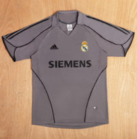 Koszulka piłkarska REAL MADRYT 3rd Retro 05/06 ADIDAS #5 Zidane