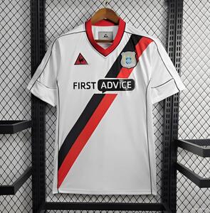 Koszulka piłkarska Manchester City Retro away 02/03 #39 Anelka Le coq Spotrif
