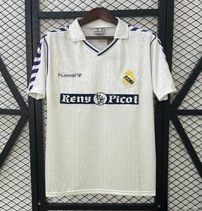 Koszulka piłkarska REAL MADRYT home Retro 89/90 hummel