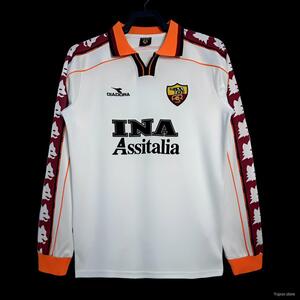 Koszulka piłkarska AS ROMA Retro away long sleeve 1998/99 KAPPA #10 Totti