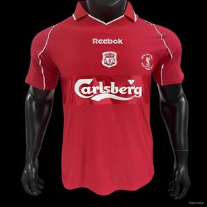Koszulka piłkarska Liverpool FC Retro Home 2000/01 #10 Owen Reebok
