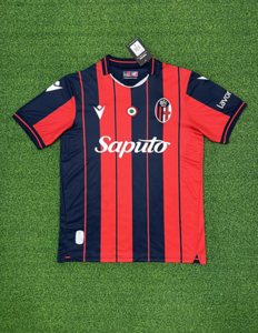 Koszulka piłkarska Bologna home 25/26 Macron #18 Immobile