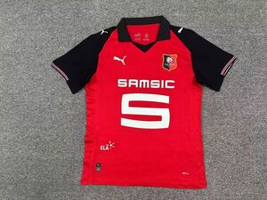 Koszulka piłkarska Stade Rennais home 25/26 Puma #9 Kalimuendo