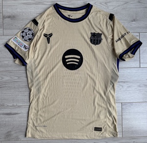 Koszulka piłkarska FC Barcelona away 25/26 Nike x Kobe Bryant Vapor Match #9 Lewandowski