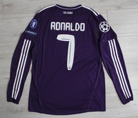 Koszulka meczowa Real Madryt 3rd 2010/11 Adidas Ronaldo #7 Długi Rękaw Match Issue – Vintage L