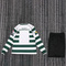 Dziecięcy zestaw piłkarski Sporting CP home long sleeve RETRO 01/02 Reebok (koszulka+spodenki) #28 Ronaldo