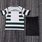 Dziecięcy zestaw piłkarski Sporting CP home  RETRO 01/02 Reebok (koszulka+spodenki) #28 Ronaldo