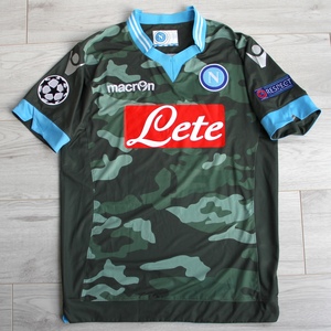 Koszulka piłkarska SSC NAPOLI Retro Away 13/14 Macron 9 Higuain, roz. M