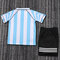Dziecięcy zestaw piłkarski Argentyna home RETRO 96/97 Adidas (koszulka+spodenki) #9 Batistuta