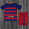 Dziecięcy zestaw piłkarski FC Barcelona home RETRO 15/16 Nike (koszulka+spodenki) #10 Messi